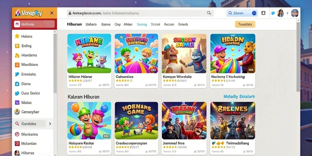 harapjp - Screenshot menunjukkan karakter utama dalam aksinya.